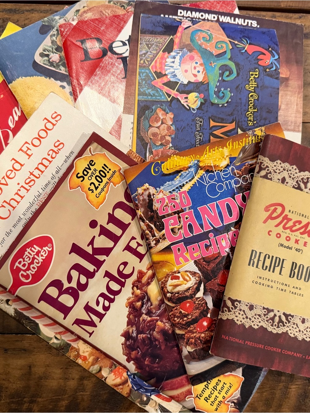 Betty Crocker Baking & Candy Recipe Cookbook Bundle